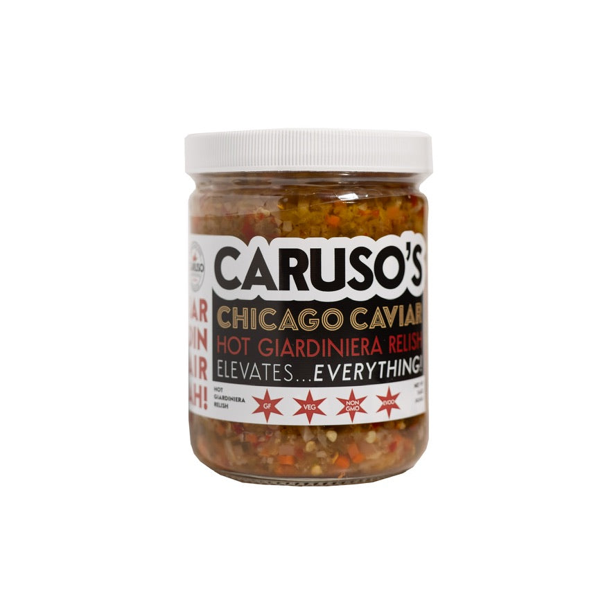 Caruso's Hot Giardiniera Relish