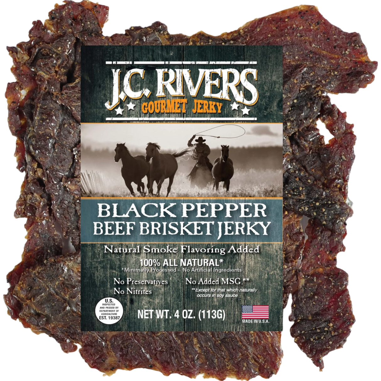 Black Pepper Brisket Jerky