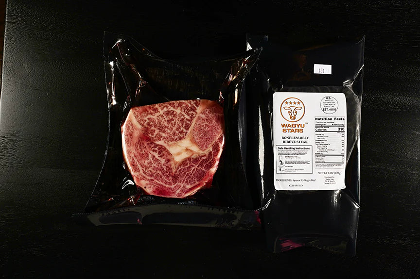 Wagyu A5 Boneless Ribeye, 8oz.