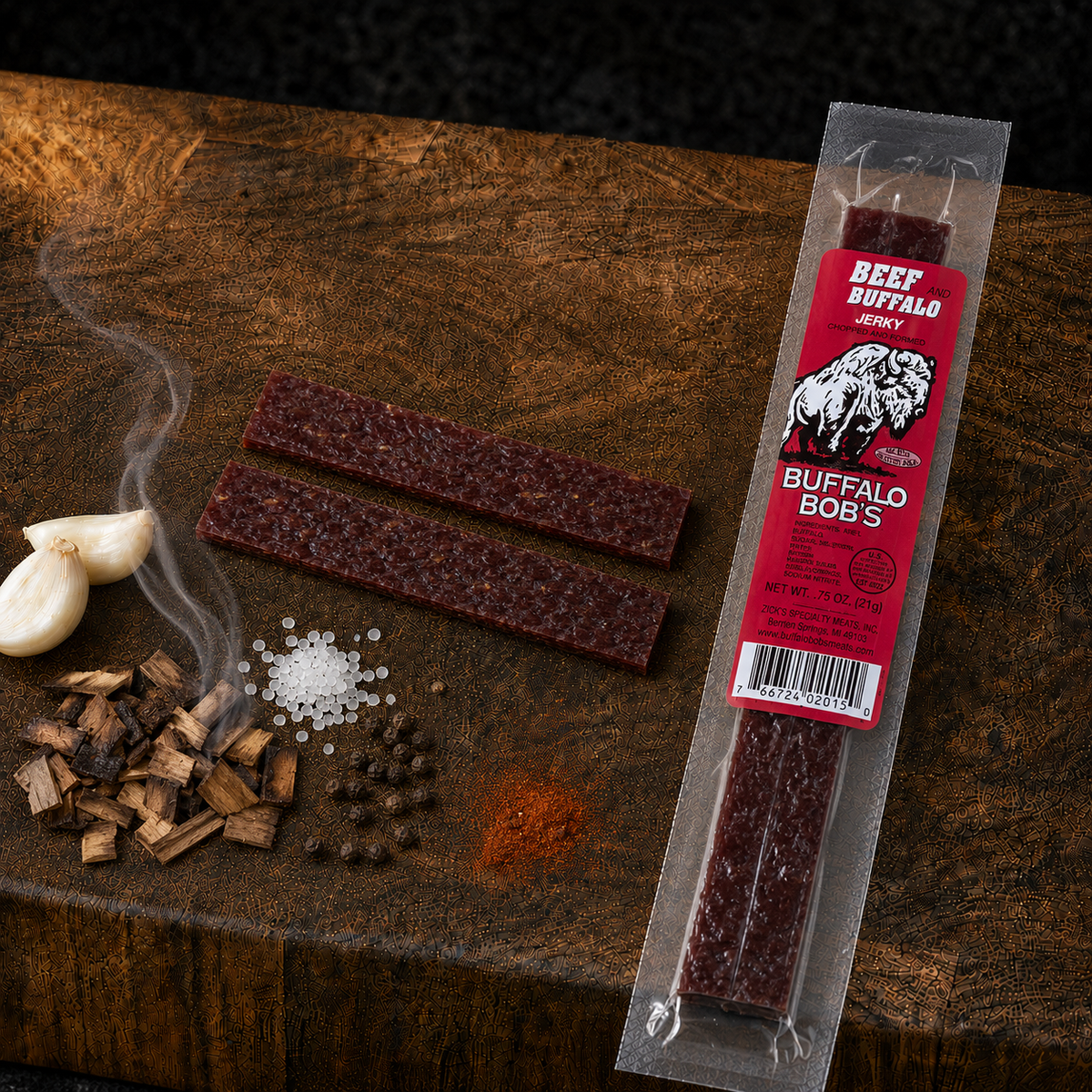 Smoked Buffalo Jerky