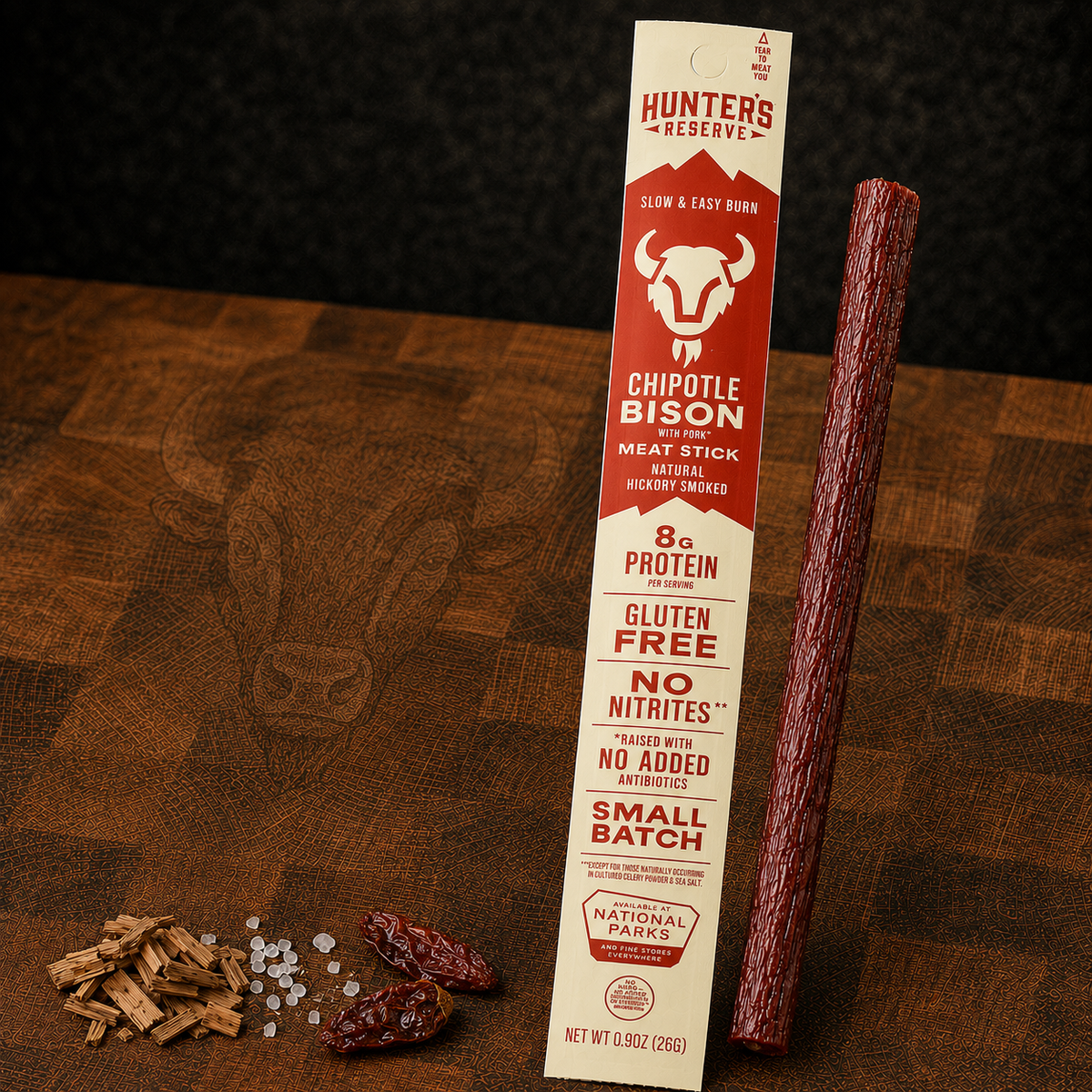 Bison Chipotle Meat Sticks