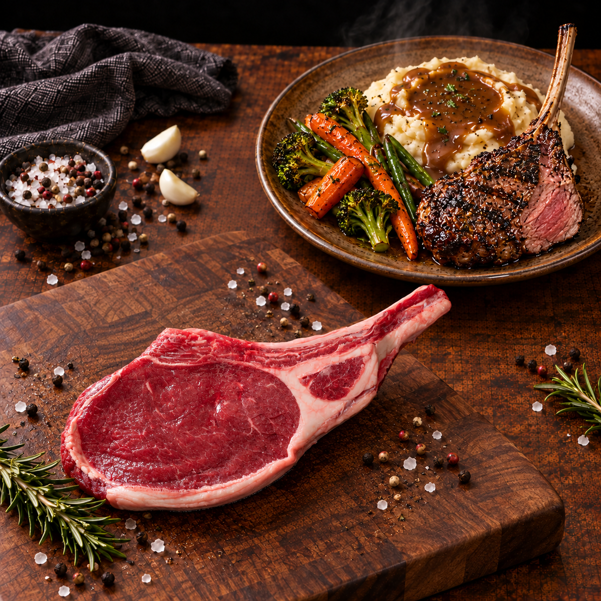 North American Elk Rib Chop