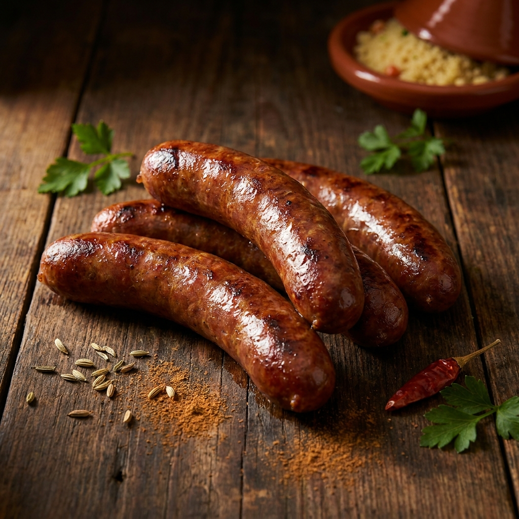 Lamb Sausage ~ Merguez Style