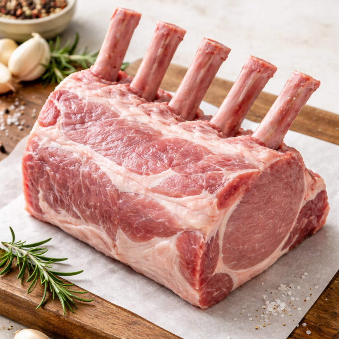 Duroc Pork Bone-in 5-Rib Roast