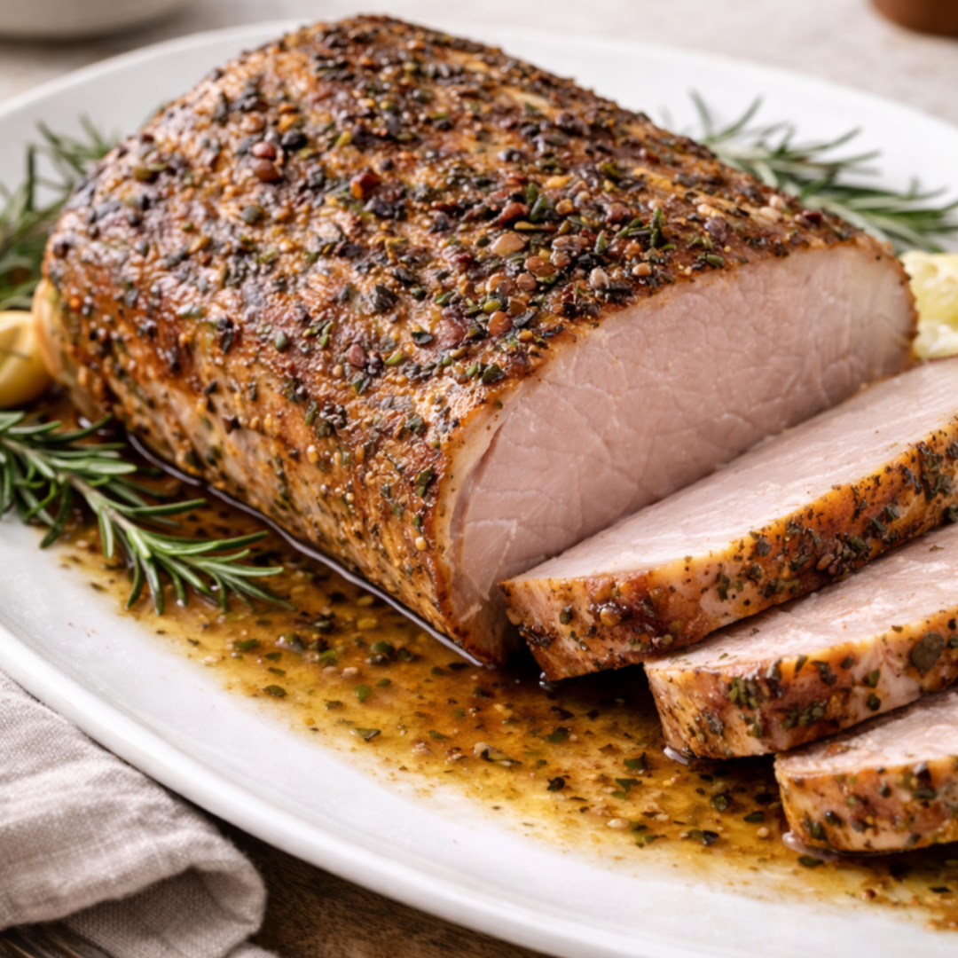 Duroc Pork Boneless Striploin Roast