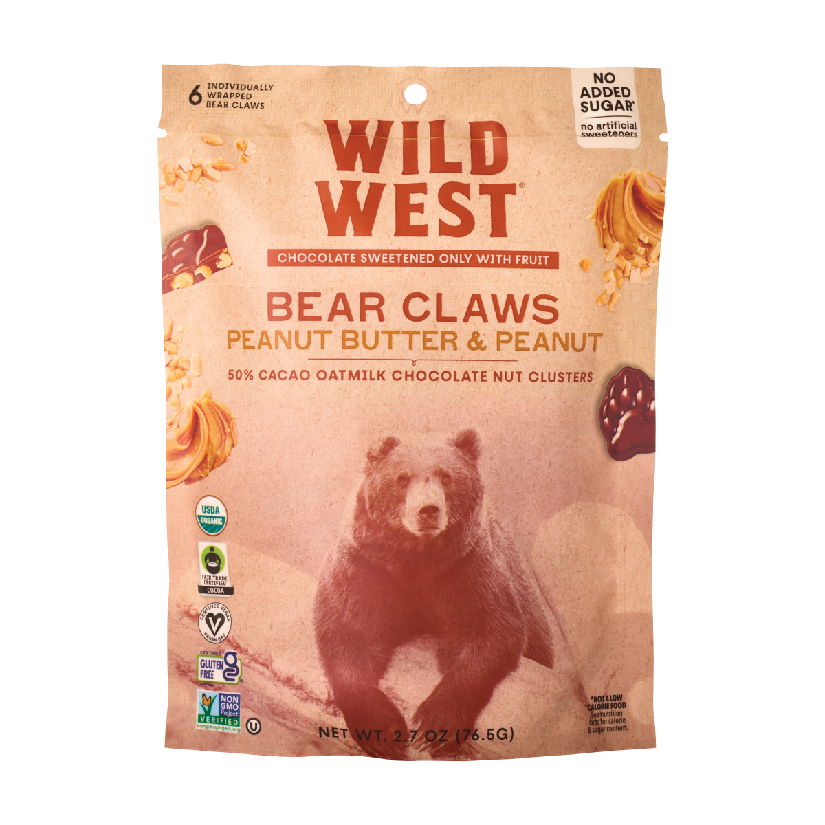 Peanut Butter Peanut Bear Claws