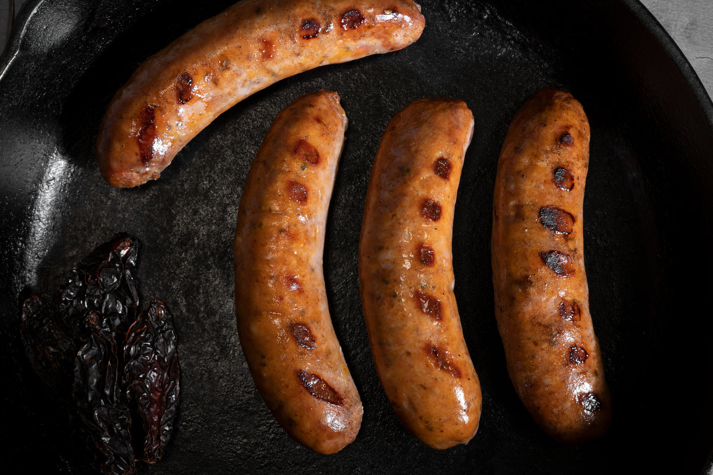 Buffalo Sausage w/ Chipotle Chiles 12oz.