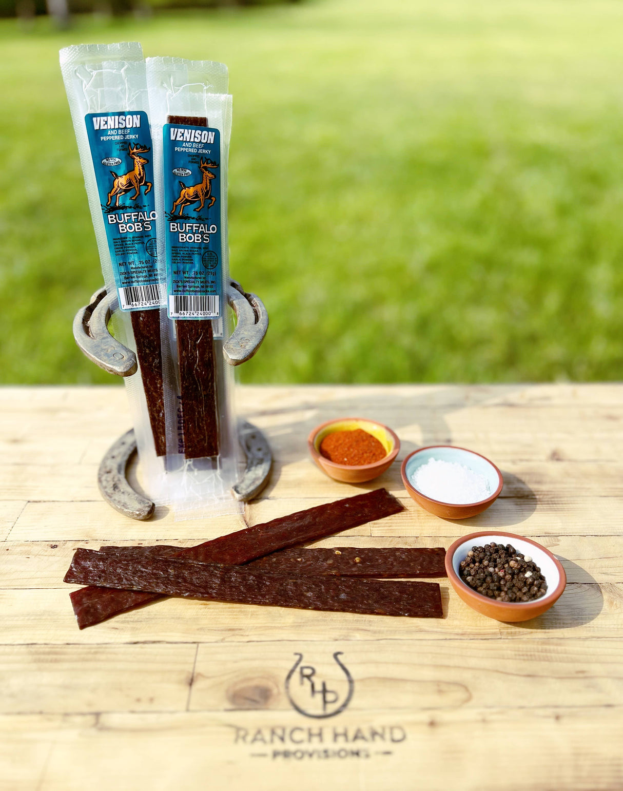 Peppered Venison Jerky