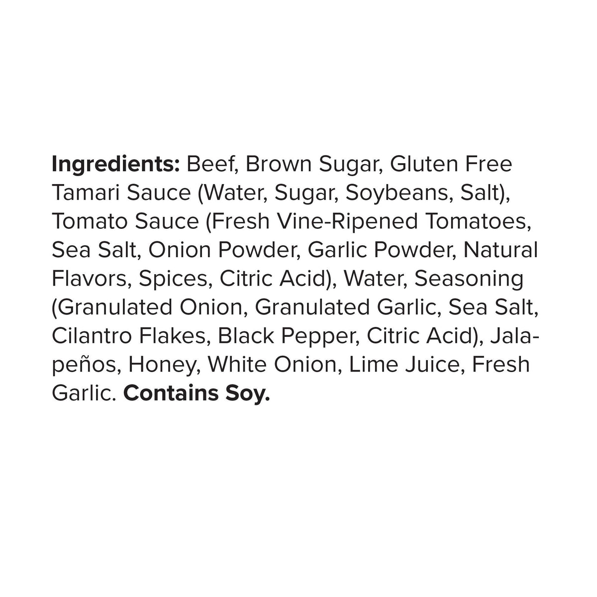 Baja Vida Beef Jerky - Salsa Fresca