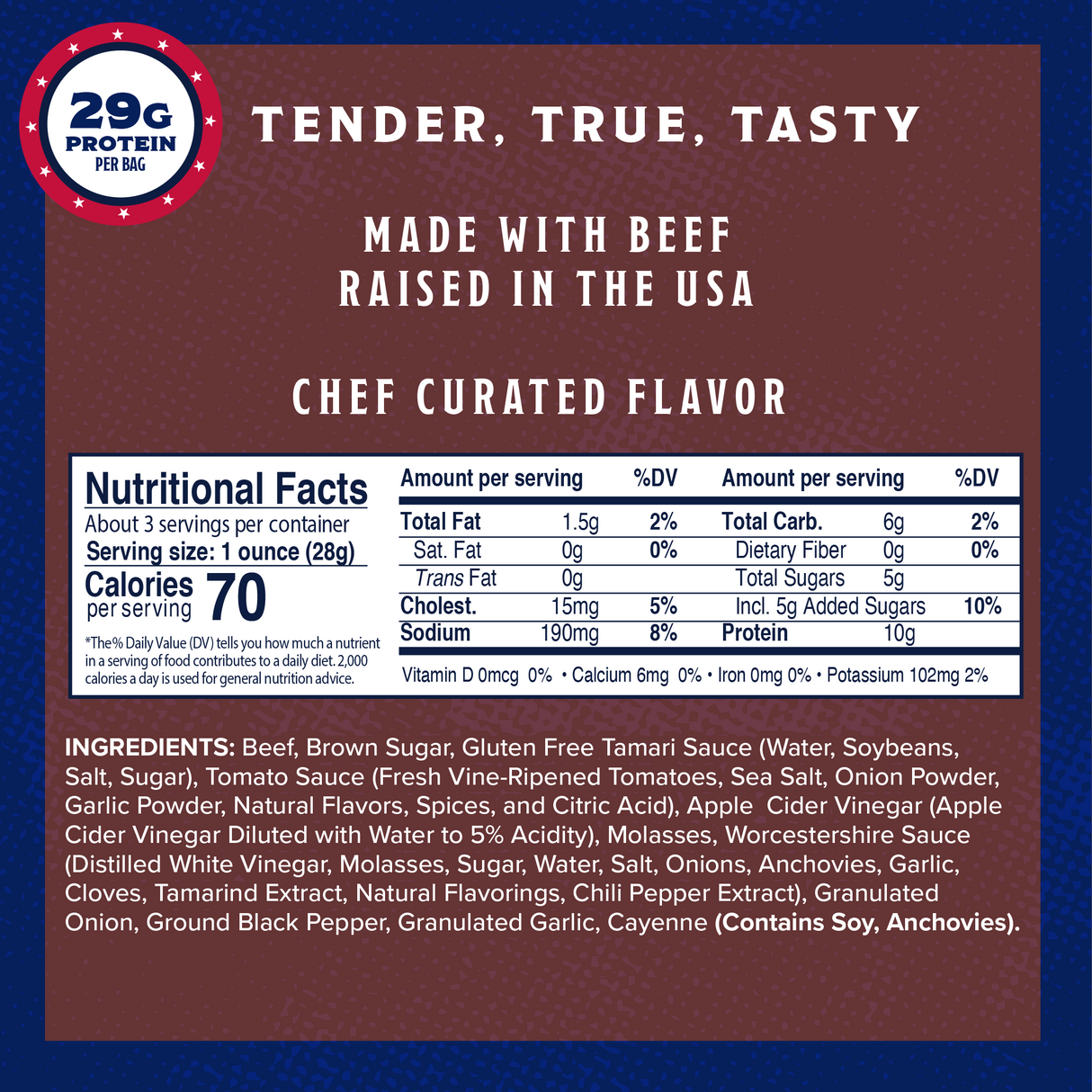 Dirt Floor BBQ Brisket Jerky