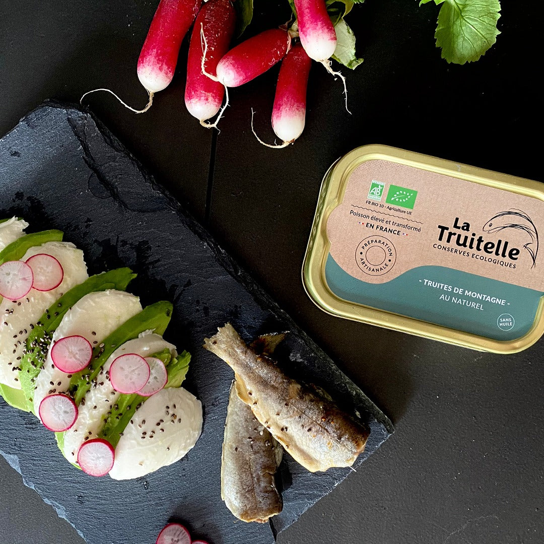 Organic Mountain Trout in Olive Oil