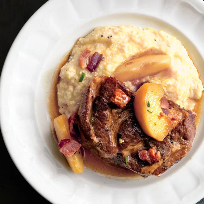 Braised Wild Boar Roast with Apple Pie Spice Blend