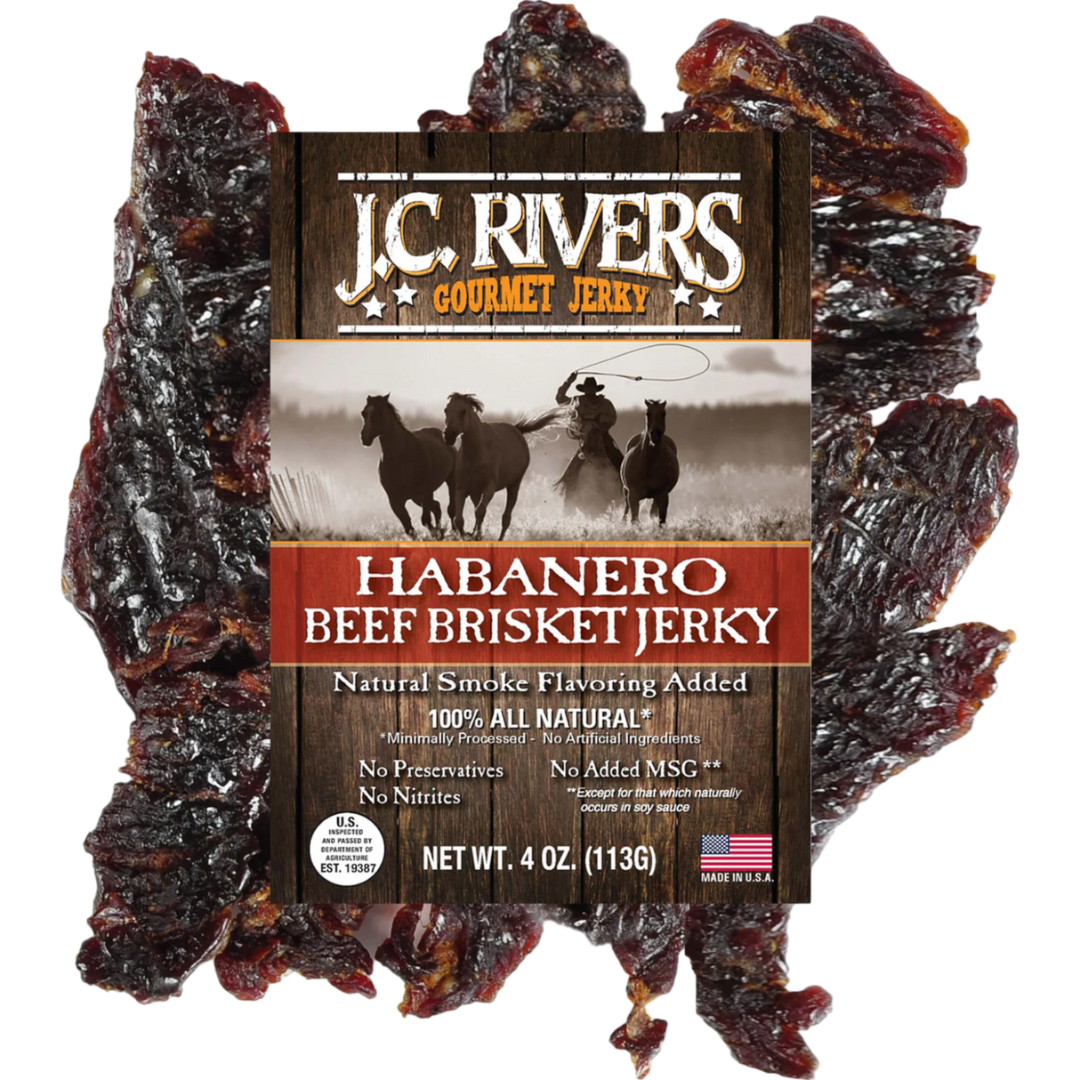 Habanero Brisket Jerky