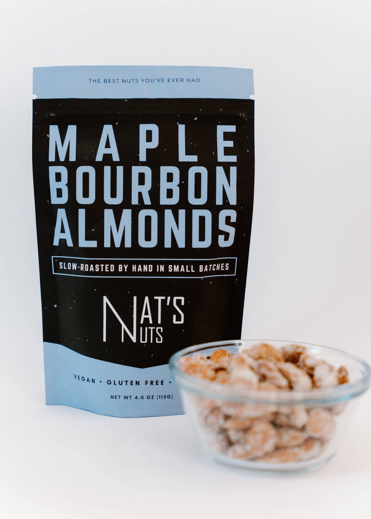 Gourmet Roasted Nuts - Maple Bourbon Almonds