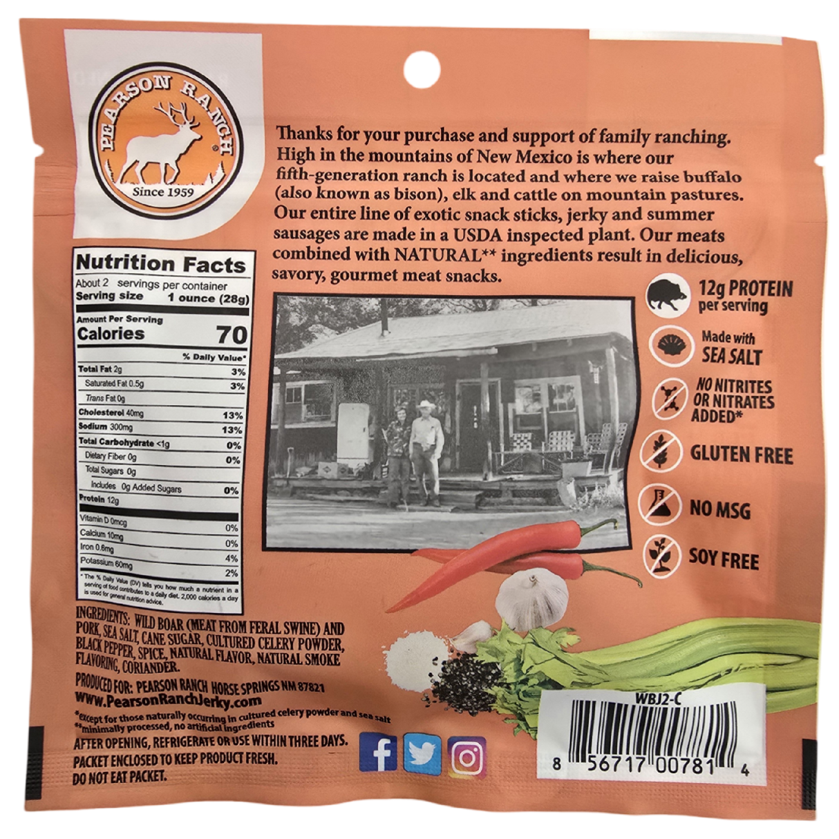 Wild Boar Jerky