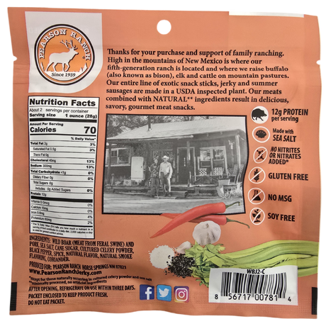 Wild Boar Jerky
