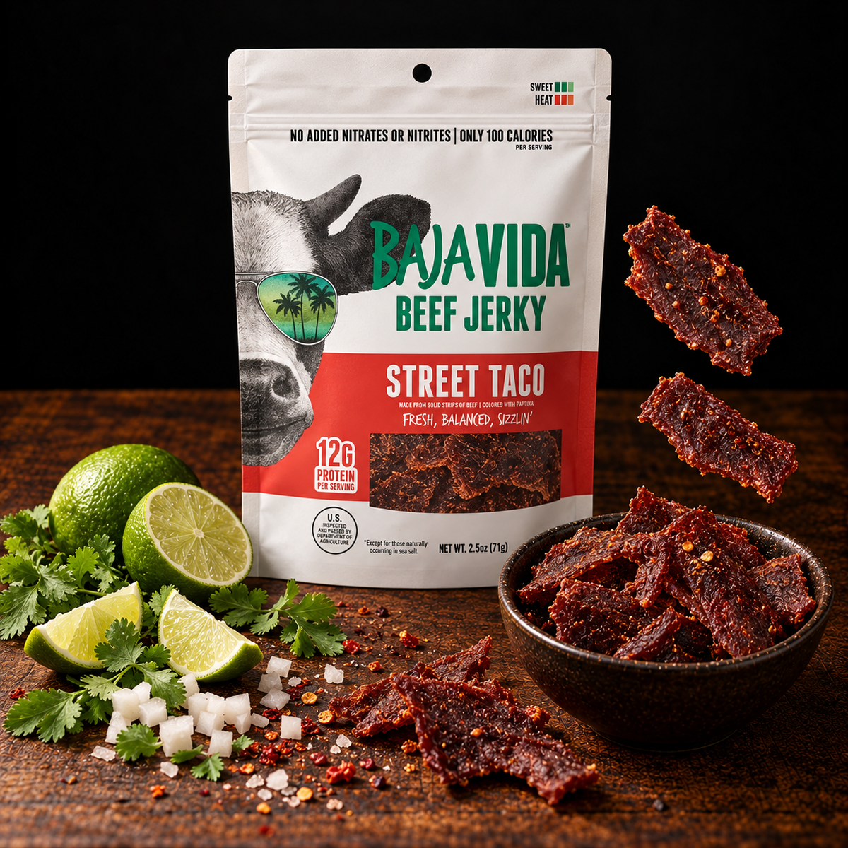 Baja Vida Beef Jerky - Street Taco