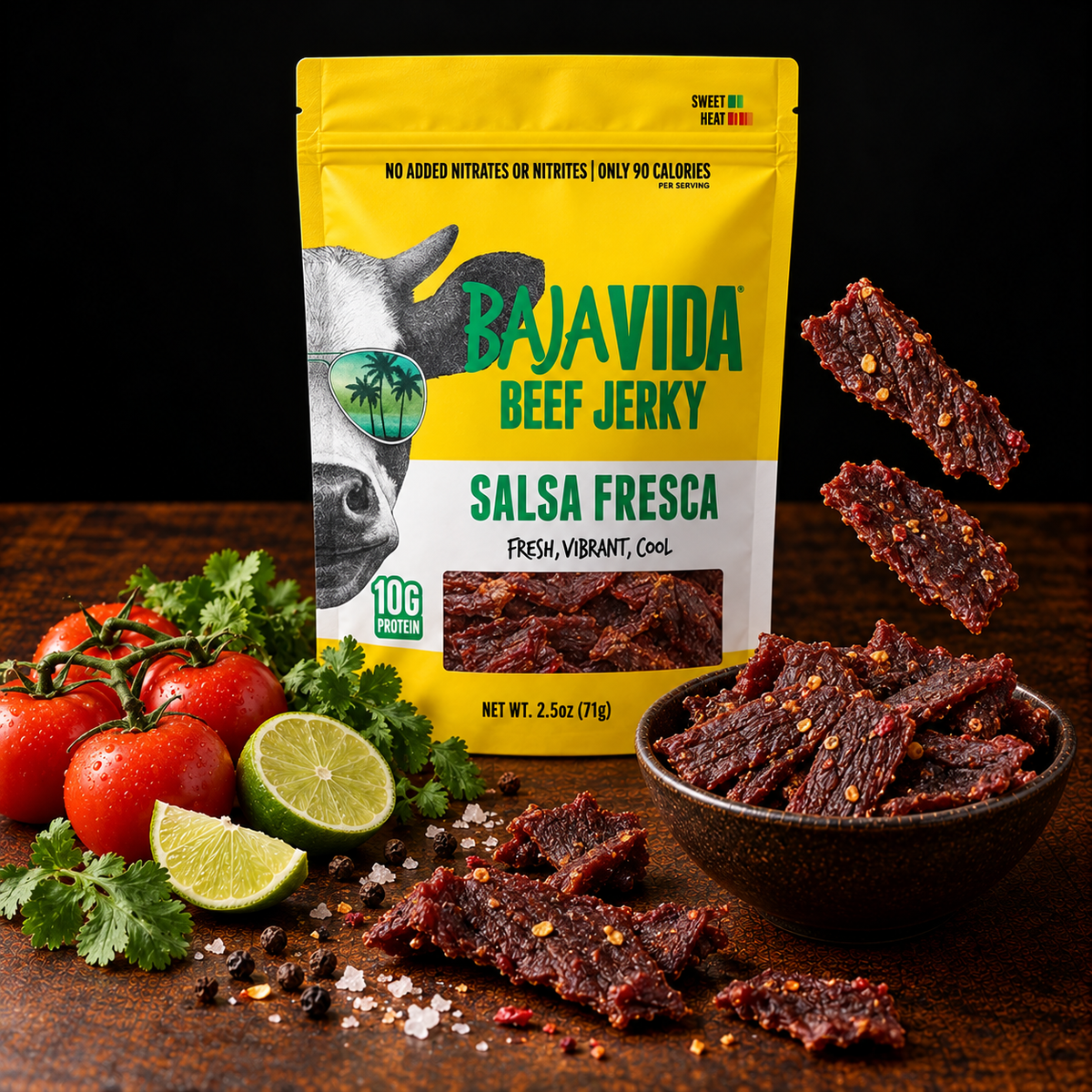 Baja Vida Beef Jerky - Salsa Fresca