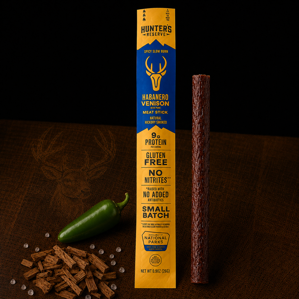 Venison Habanero Meat Sticks 