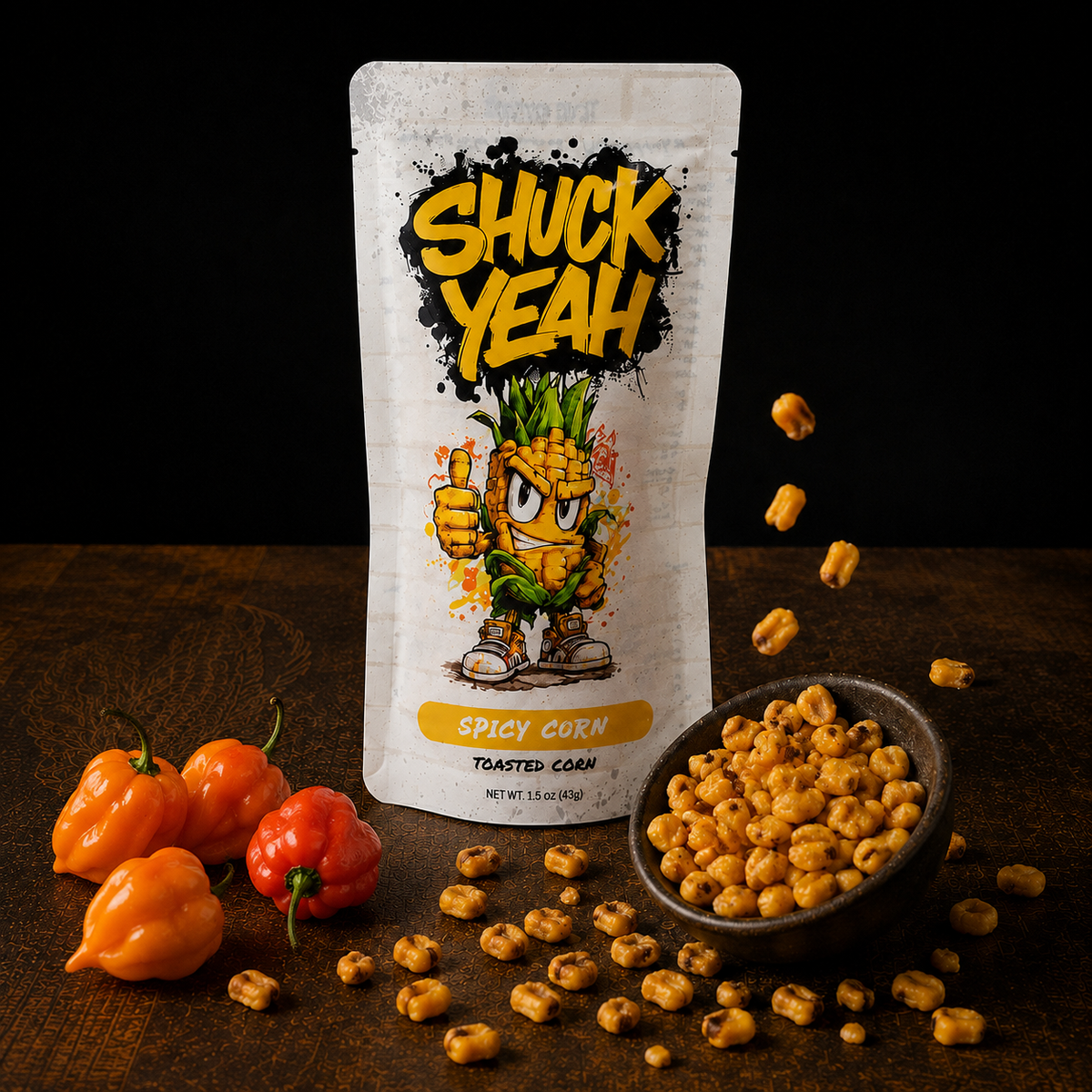 Street Heat: Habanero Toasted Corn (Soft Crunch)