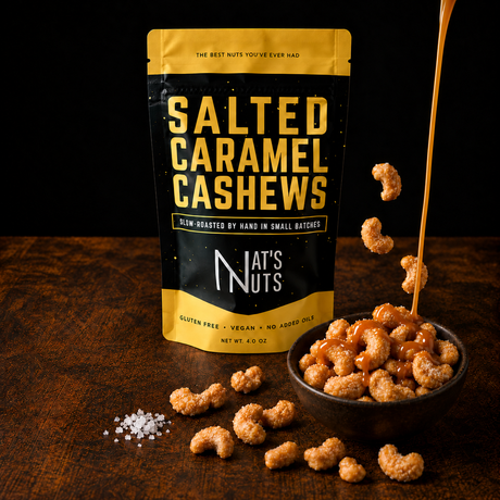 Gourmet Roasted Nuts - Salted Caramel Cashews