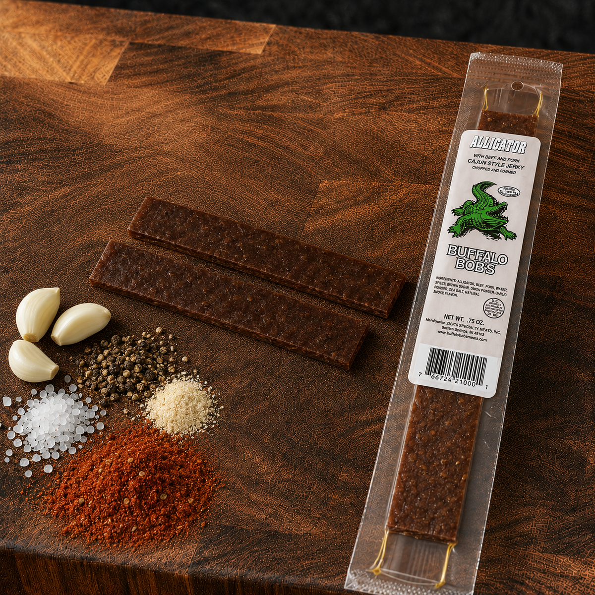 Alligator Jerky - Cajun Style