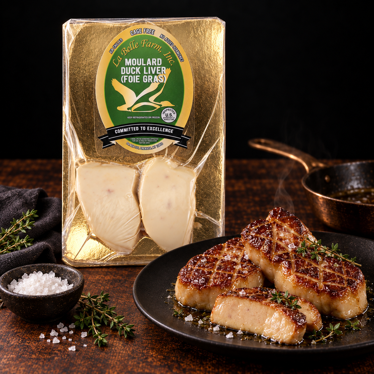 Duck Foie Gras "A" Grade Frozen Slices