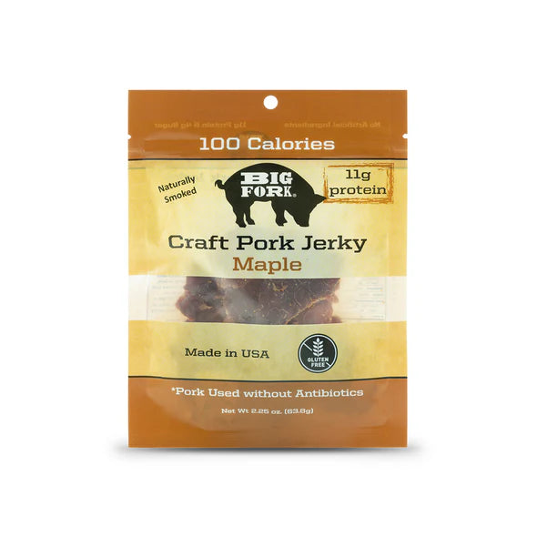 Craft Pork Jerky - Maple & Pepper