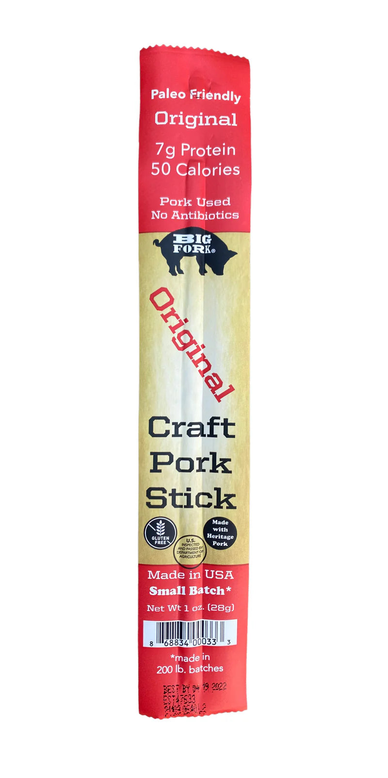 Craft Pork Snack Stick - Original