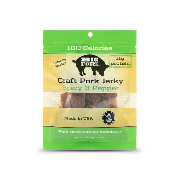 Craft Pork Jerky - Spicy 3-Pepper