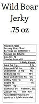 BBQ Wild Boar Jerky