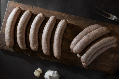 Lamb "Gyros" Sausage w/ Oregano & Roasted Garlic