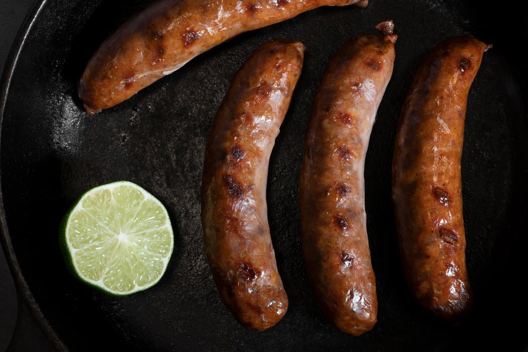Wild Boar Sausage with Tequila Lime & Jalapeno